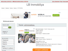 Tablet Screenshot of immobiliya.world-real-estate.ru